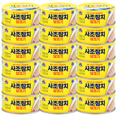 사조 살코기 참치 / 참치캔 통조림, 18개, 100g