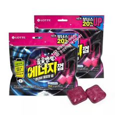 대용량 졸음껌 에너지 리필용 후식용 간식 졸음번쩍껌 울트라, 105g, 2개