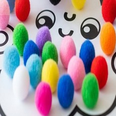 액자꾸미기 뿅뿅이 50mm, 빨강