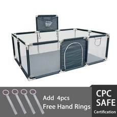당김 반지가있는 놀이터 실내 공 풀 활동 울타리 게임 공원 안전 장벽, China Mainland, Darkgrey NO Goal