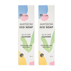 aura LAB Mayssom多合一泡沫洗面乳, 60ml, 2個