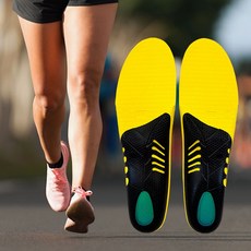 특수 기능성깔창 고탄력 신발깔창 하루종일 걷고 뛰어도 발편한 인생 쿠션깔창, S (225mm~240mm), 1개