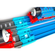 TrainLab. com 어댑터 2014 그레이 토마스와 친구들 트랙마스터 및 플레레일 트랙과 호환 원활한 트랙 확장 및 재미있는 2피스 라이트 블루, TrainLab. com 어댑터 2014 그레이 토마스, 1개