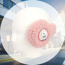 접이식 보온귀마개 핑크 여자용 겨울귀마개 방한귀덮개 겨울귀도리 방한용품 보온귀도리 보온귀돌이