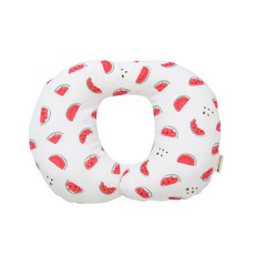 해피코튼 인견 아기목쿠션, 1개, 달콤수박