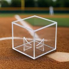 【防潮防塵 高強度壓克力】簽名球盒 展示盒 棒球展示盒 壓克力盒 8CM 壓克力展示盒 壓克力盒 收藏盒, 1個, 簽名球盒【8CM】不含球