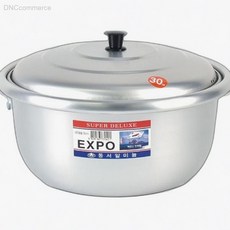 동서알미늄 EXPO 알루미늄 냄비 32cm 뚜껑포함 조리도구, 상세페이지 기재