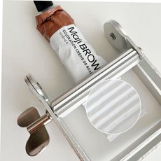 실버 알루미늄 메탈 만능 튼튼 치약 디스펜서 짜개 jhy*4562mS, 1p, 1