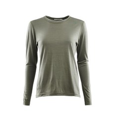 享趣戶外 挪威《ACLIMA》女款美麗諾羊毛長袖內層衣，快乾透氣保暖上衣，歐洲製戶外運動首選