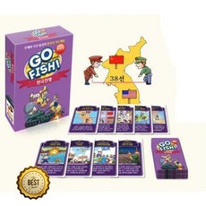 초등 한국 전쟁사 학습카드 점수내기 보드게임 가족보드게임 완구 배틀, 1개