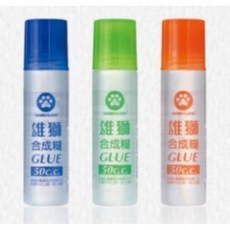 雄獅SIMBLION妙妙膠水滾珠單頭雙頭迷你膠水, HG-50/1(隨機出貨不挑色)