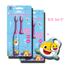 핑크퐁 아기상어 전동칫솔 세트 칫솔