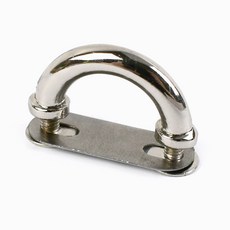 금속 버클 아치 브릿지 커넥터 장식 스트랩 20MM 액세서리 걸쇠 DIY 하드웨어 10, BD302Silver14mm