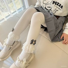 新春款兒童打底褲：臺灣出貨，寶寶小童女童九分褲，洋氣可愛春秋外穿褲