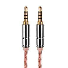 【易控王】3.5mm Aux音源線 發燒級 鍍金接頭 音源傳輸線 適用於手機 音響, 30-182-02(1.2米), 1個