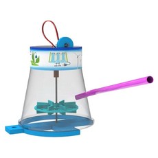 탐구과학 전기에너지실험 프로펠러 풍력발전기/ 홈스쿨링 자가발전 실험키트 실험장치, 1개