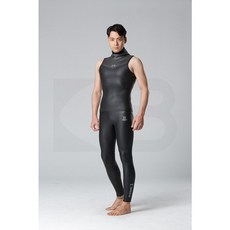 BESTDIVE 男士炫彩拼色系列 墨灰系列 自由潛水防寒衣 防寒背心 2mm 3mm