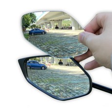 NMAX 광각미러 엔맥스 순정 사이드미러 전용 화이트렌즈 블루렌즈 눈부심방지 21-26