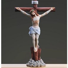 耶穌受難十字架像 (INRI), 十字架擺件, 1個