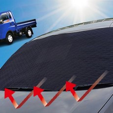 봉고3 전용 윈도우 상업용 열 보호막, 상세페이지 참조