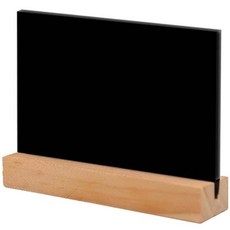 桌面立式小黑板留言座, 長形