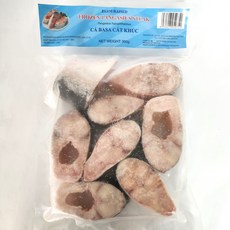 냉동식품 자른냉동메기 frozen pangasius steak 메기컷 CA BASA, 1개, 900g UP