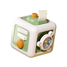 多功能互動玩具盒，寶寶手眼協調訓練，益智啟蒙玩具, 綠色, 1個