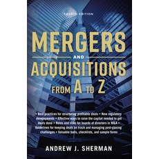 (영문도서) Mergers and Acquisitions from A to Z Paperback, HarperCollins Leadership, English, 9781400242467