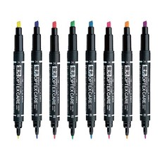 제브라 옵텍스 케어 형광펜, 오렌지, 10개