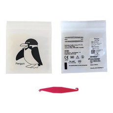 e75 치아교정고무줄 교정기 고무줄 1봉지 의료기기 허가 제품, 1개, 펭귄(7.94mm)