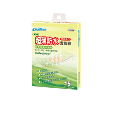 貼立舒 超薄防水透氣絆 #3324, 1個, 15個裝