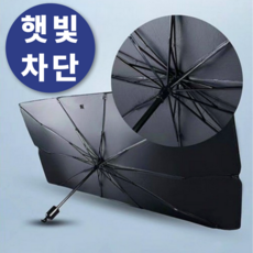 타브먼트 차량 햇빛가리개, 1개, 실버+블랙
