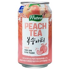 푸르밀 복숭아티 340ml x 24개