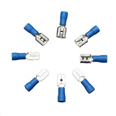 14-16AWG 15A 압착단자 터미널 블루 암20pcs 수20pcs