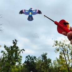 미풀 낚시 연 낚시대 연날리기, 낚시연세트35cm(독수리)