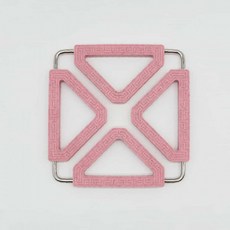 접이식 냄비 받침대 사각 심플냄비받침 냄비받침답례품 접시받침대 찌개받침대 라면패드 냄비매트 냄비깔개, 1개, 상세페이지 참조