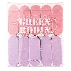 그린로댕 뚱떡퍼프 하이드로 스펀지 메이크업 퍼프, 10개 10개