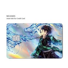 귀멸의칼날 신용카드 홀로그램 스킨 데코 스티커 필름 이노스케 네즈코 탄지로 귀칼굿즈, No Chip, H405