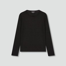 JAJU 여 헤어리 립 긴팔 티셔츠 J114401205099 531040