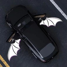 라이트 자동차 도어 프로젝터 엠블럼 고스트 섀도우 램프, 1. 2PCS, A. WINGS 3 LOGO