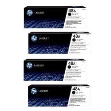 HP 48A 原廠碳粉匣 CF248A 四支組 買4送7-11禮券 適用M15w M28w, 1套, 【4支優惠】CF248A, 黑色