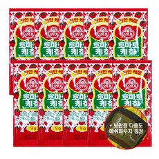 다제이샵 오뚜기 일회용 토마토 케찹 (+휴대용 메쉬 파우치S), 9g, 50개