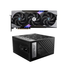 MSI 微星 GeForce RTX 5080 16G GAMING TRIO OC 顯示卡搭配 MPG A1000G 電源供應器組合, RTX 5080+MPG A1000G