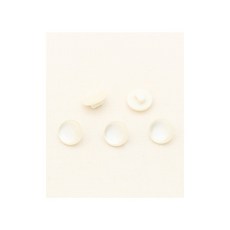 퀼트스타 클리어 진주스타일 반콩단추 11mm_백아이보리, 백아이보리, 5개