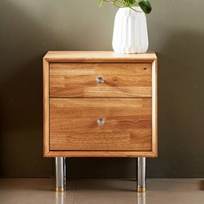 그리다 2단 거실 서랍장 수납장 거실 테이블 소파협탁, 03.큐브G_낮은다리:02.골드, 1개