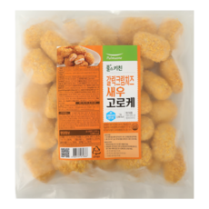 풀무원 갈릭크림치즈 새우고로케, 1개, 1kg