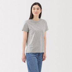 여성 저지 크루넥 반소매 티셔츠 BB2SBA5S