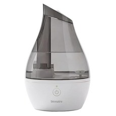 공식 Bionaire - 초음파 쿨 미스트 조용한 작동 대형 1.9L(64온스) 탱크 쉬운 원 버튼 컨트롤 침실 및 가정에 화이트