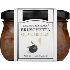 Cucina & Amore 브루스케타 올리브 메들리, 225g, 1개