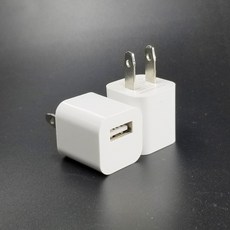 充電頭 豆腐頭充電器 5V-1A 慢充頭 手錶專用, 1個